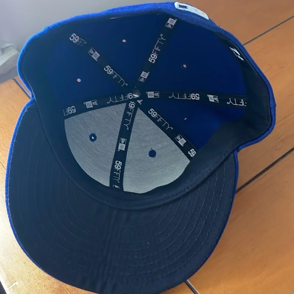 Blue LA Baseball Cap - Picture 4 of 4